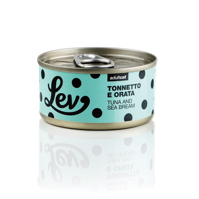 LEV Tonnetto e Orata in Acqua di Cottura 70g Lattina LEV Tonnetto e Orata in Acqua di Cottura 70g Lattina